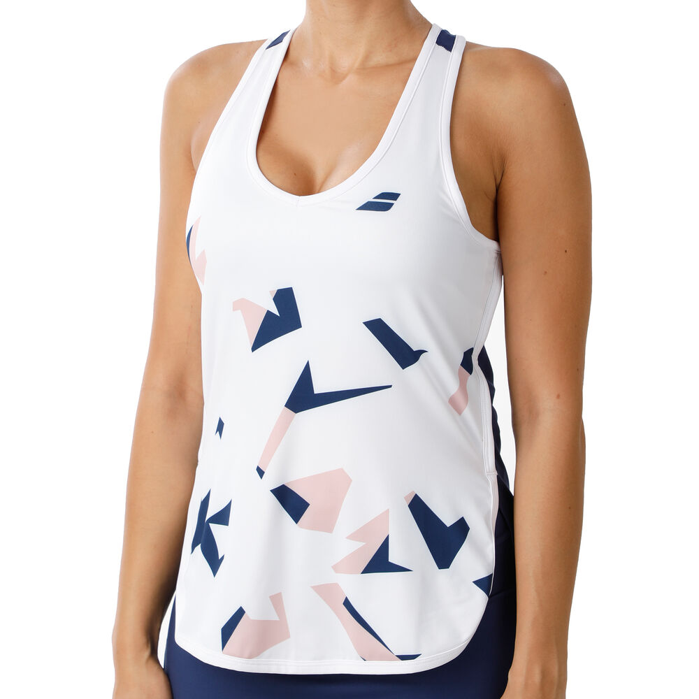 Babolat Compete Débardeur Tank Top Femmes - Blanc , Rosé
