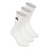 Essentials Crew 3P Chaussettes de tennis Unisex-blanc, noir