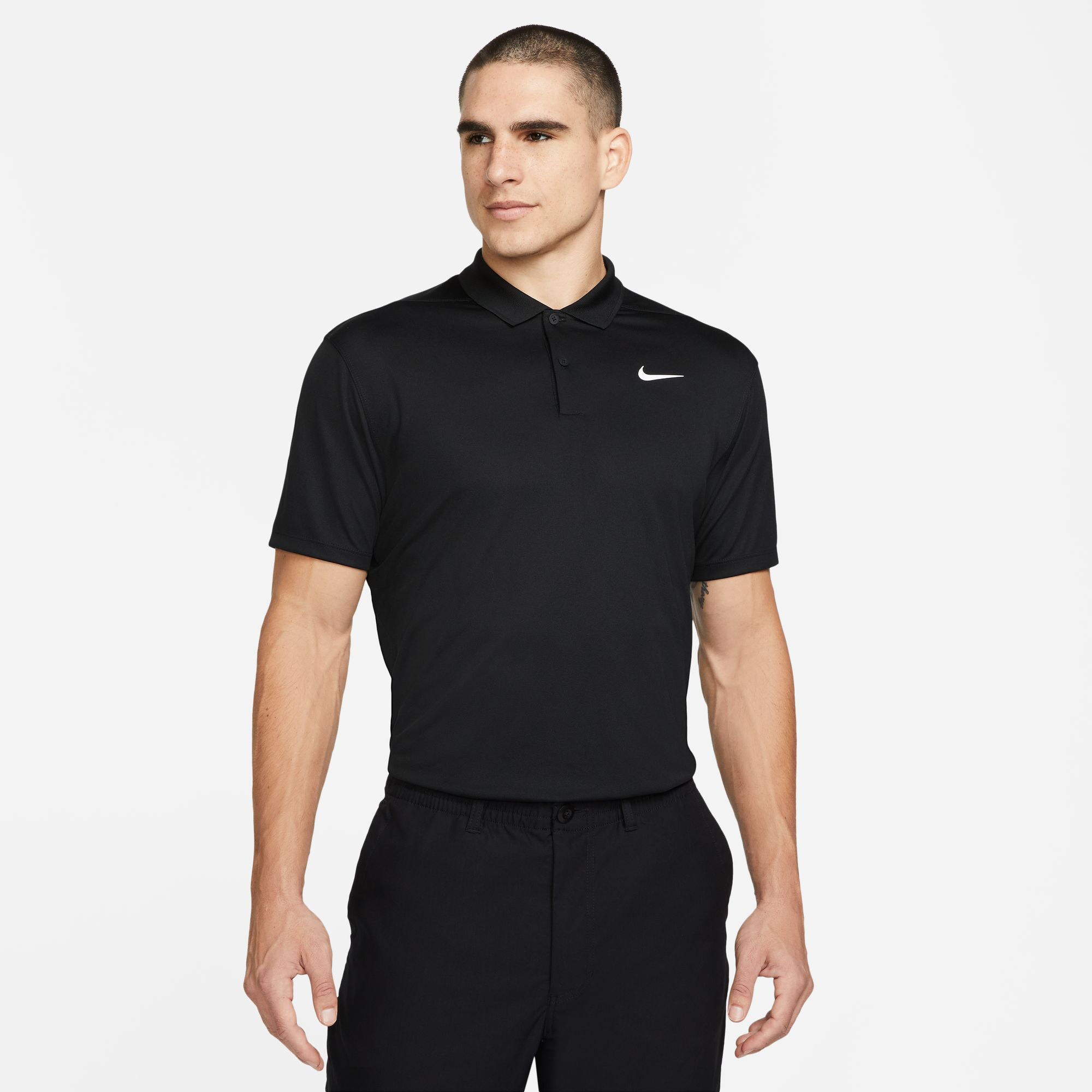 Buy Nike Dri Fit Polo Hommes Noir online Tennis Point FR