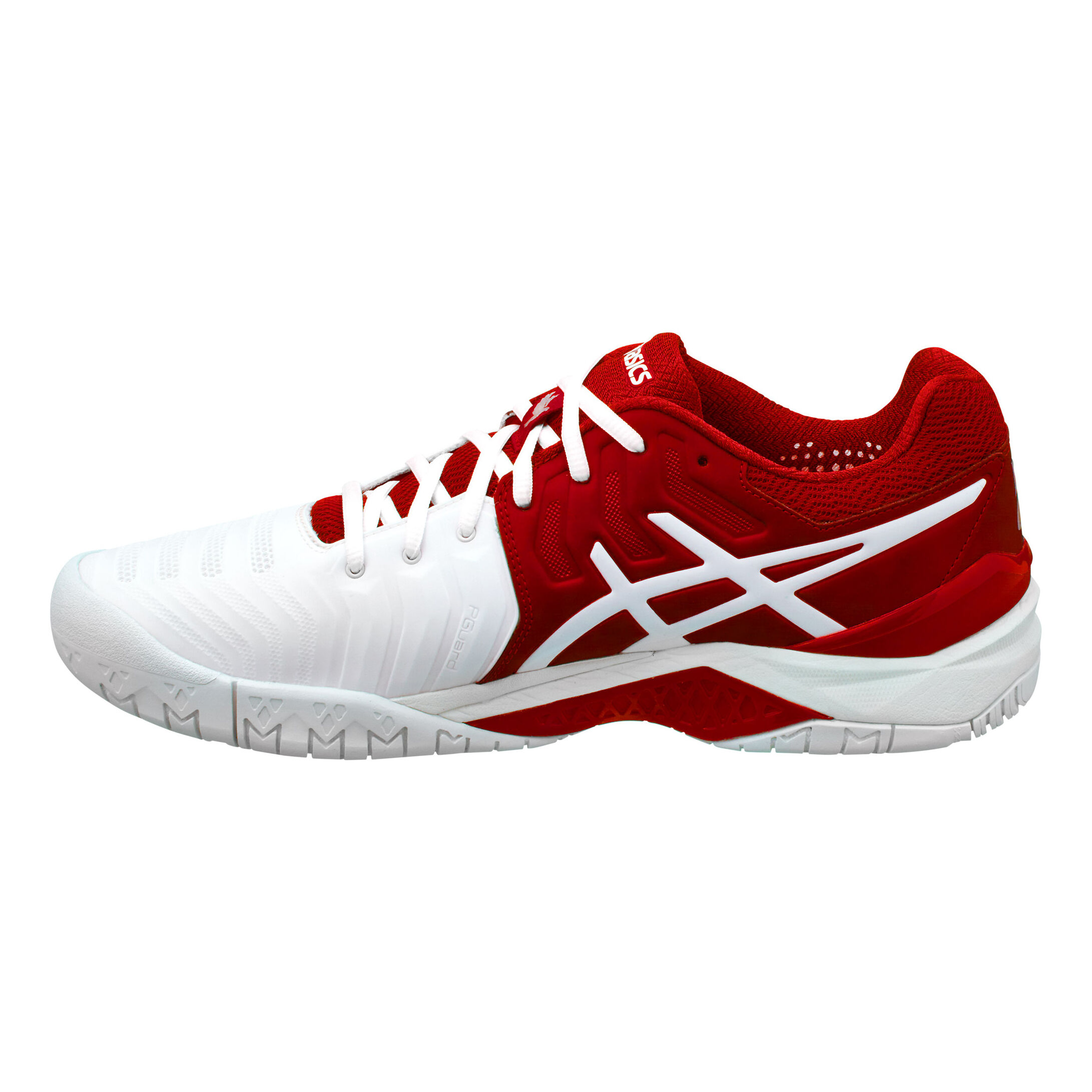 Buy ASICS Novak Djokovic Gel Resolution Chaussures Toutes Surfaces Hommes Rouge Blanc online Tennis Point FR