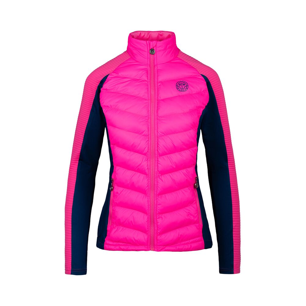 BIDI BADU Kimberly Tech Down Veste De Survêtement Filles - Pink , Bleu Foncé