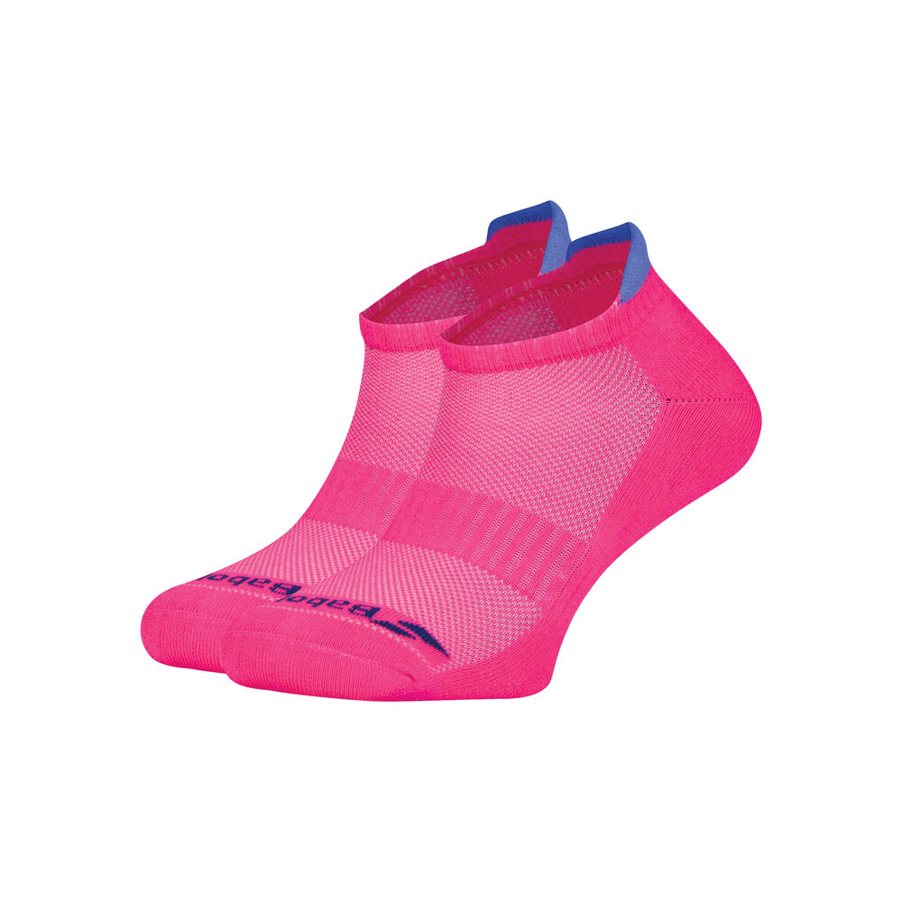 Babolat Invisible Chaussettes De Tennis Pack De 2 Unités - Pink , Bleu