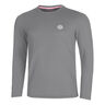 Crew Roundneck Haut Manches Longues Hommes-Gris