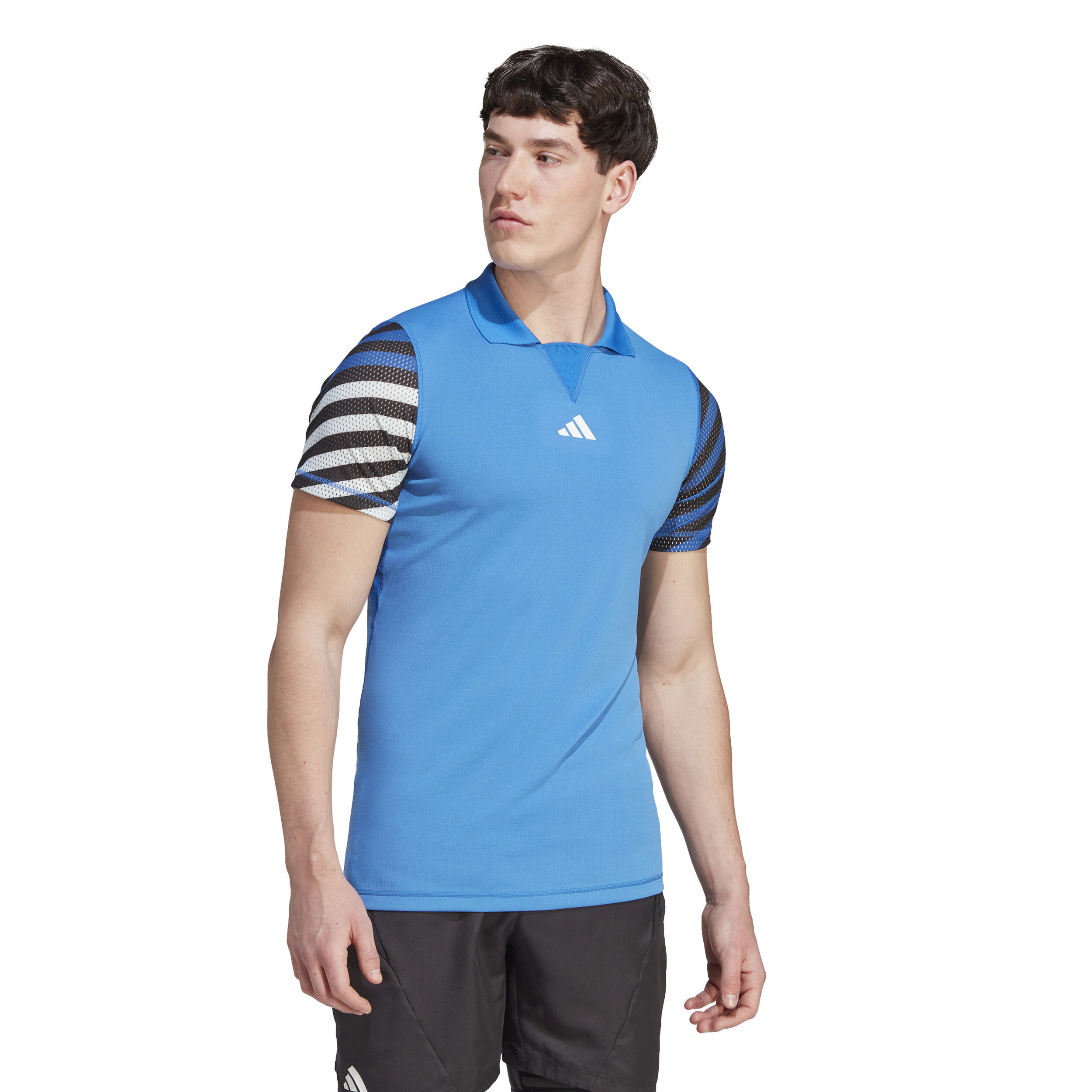 Buy adidas FLFT Pro Polo Hommes Bleu Multicouleur online Tennis Point FR