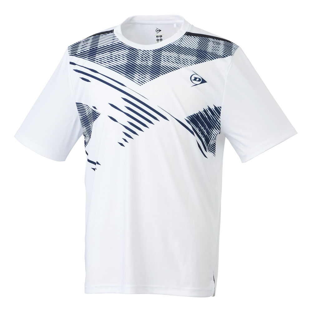 Dunlop Game T-shirt Hommes - Blanc , Bleu
