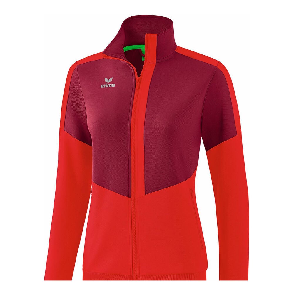 Erima Squad Veste De Survêtement Femmes - Rouge Foncé , Rouge