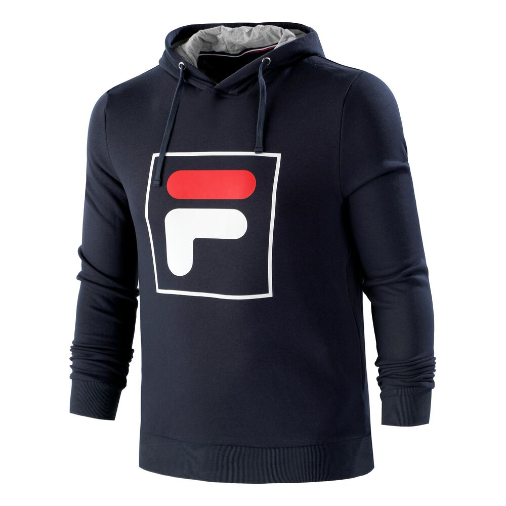 Fila Harry Sweat à Capuche Hommes - Bleu Foncé , Blanc