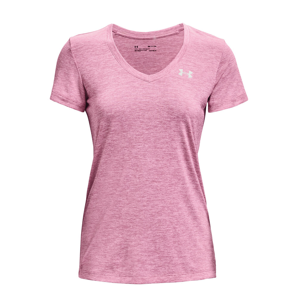 Under Armour Tech Twist T-shirt Femmes - Lilas , Argent