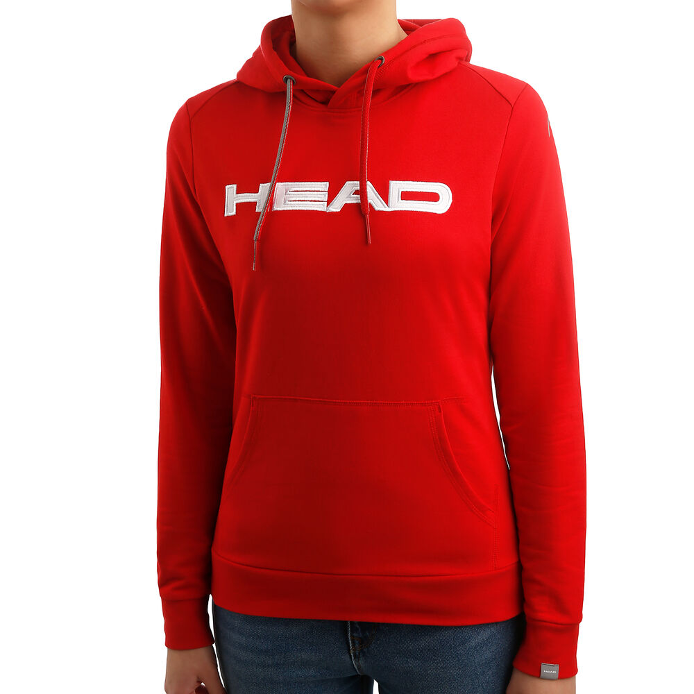 HEAD Club Rosie Sweat à Capuche Femmes - Rouge , Blanc