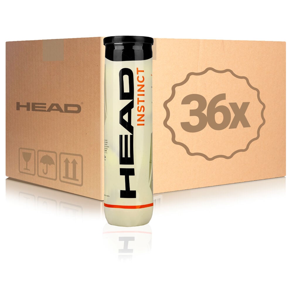 HEAD Instinct 36 Tubes De 4 En Carton