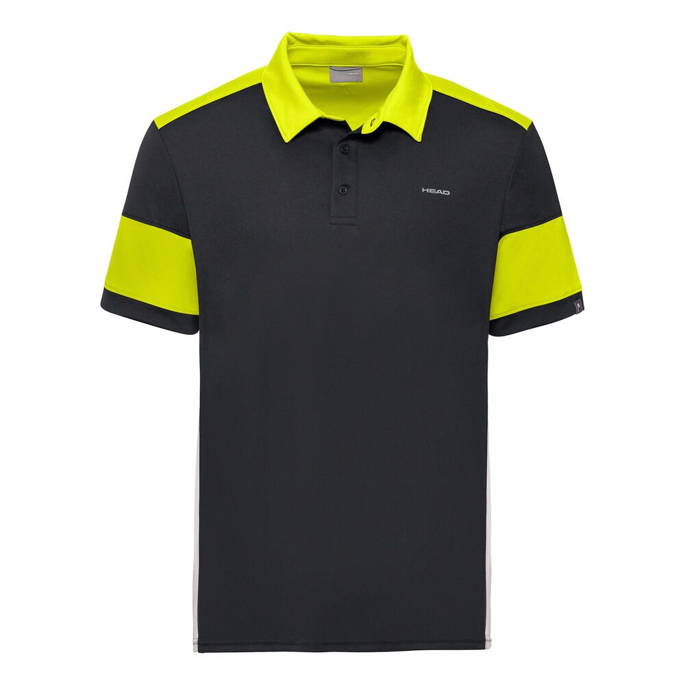 HEAD ACE Polo Hommes - Noir , Jaune