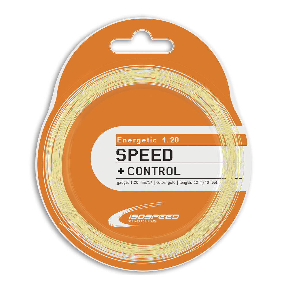 Isospeed Energetic Cordage En Garniture 12m - Or