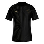 Mizuno Mizuno Active DryAeroFlow Graphic  Maillot de course Hommes - noir, or