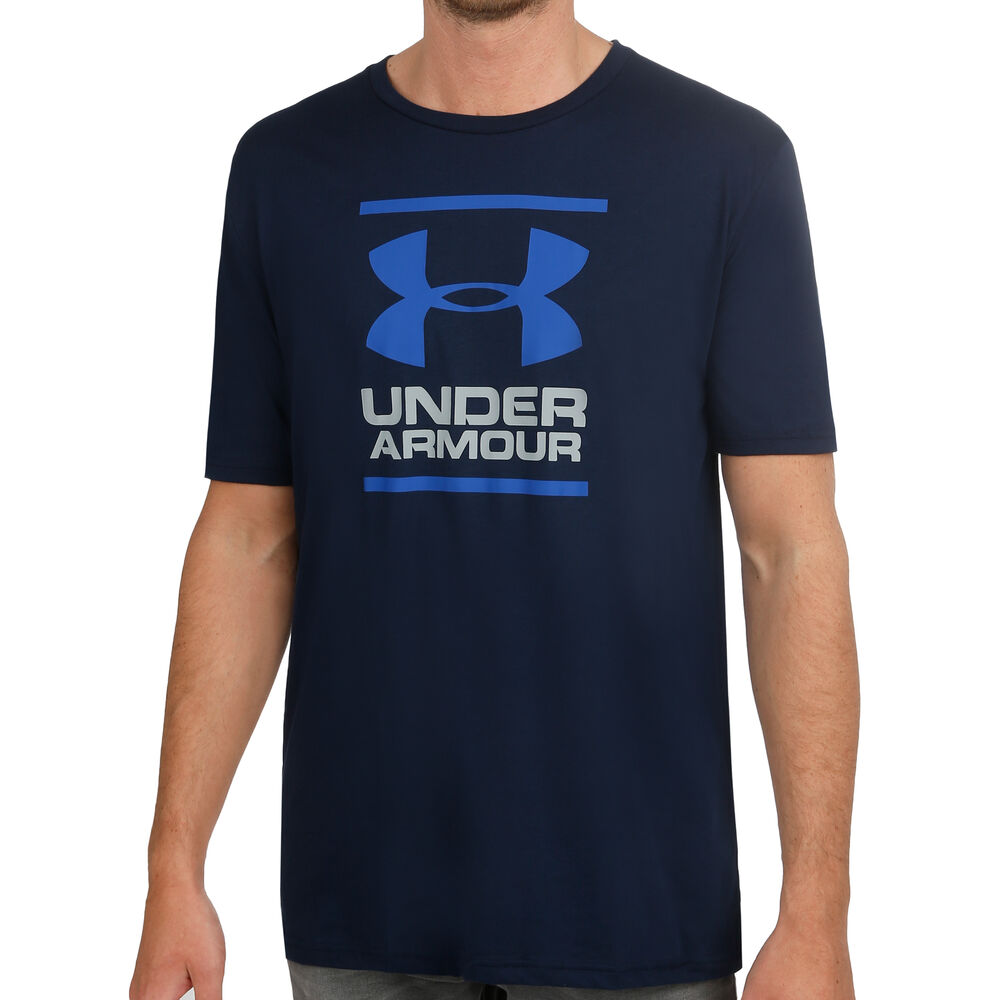Under Armour GL Foundation T-shirt Hommes - Bleu Foncé , Bleu