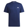 Essentials Training T-shirt Hommes-Bleu Fonc&eacute;