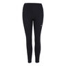 Race High Waist Collant Tight Femmes-Noir