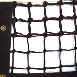 Équipement court de tennis Tegra Tegra Tennisnetz, 3 mm Polyäthylen, gefl. 5 Doppelreihen