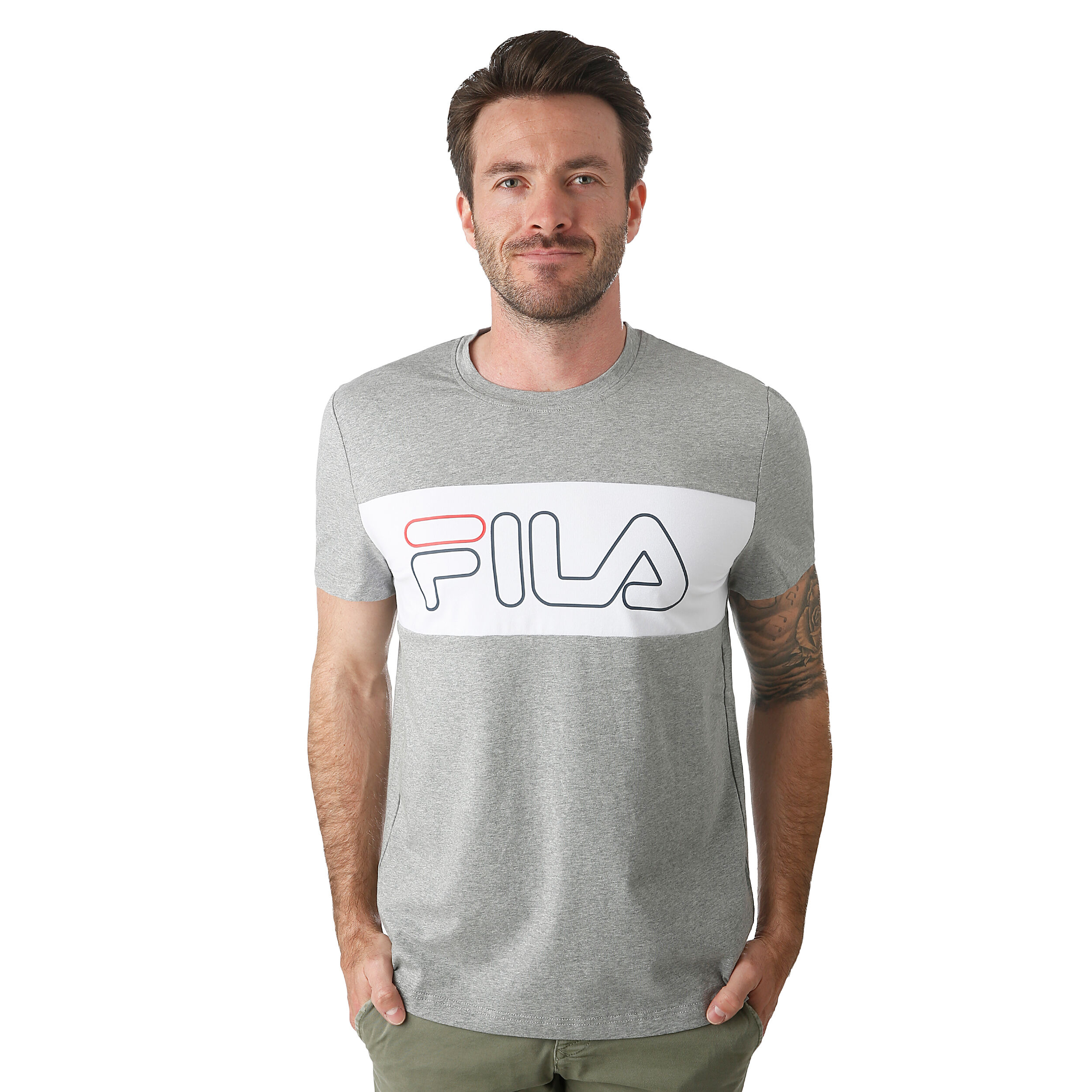 Tee shirt fila homme pas cher hot sale