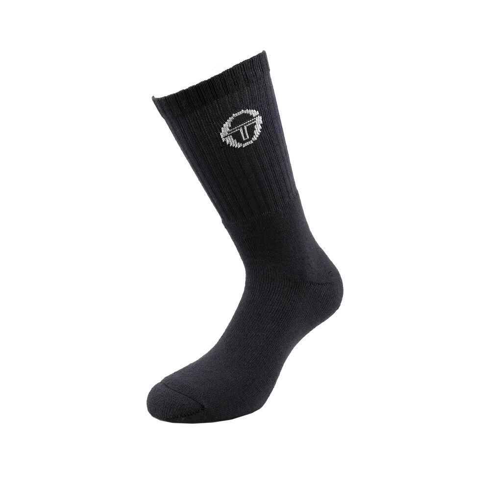 Sergio Tacchini Chaussettes De Tennis - Bleu Foncé , Blanc
