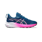 Chaussures de running ASICS ASICS GT-1000 14 GS Chaussure de running avec stabilisateurs Enfants-bleu, ros&eacute;