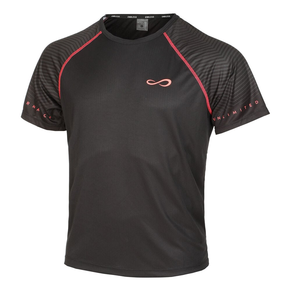 Endless Feisty Sleeves T-shirt Hommes - Noir , Jaunes Fluo