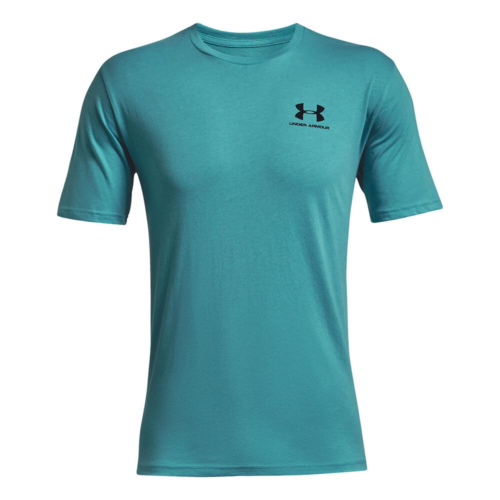 Under Armour Sportstyle T-shirt Hommes - Turquoise , Noir