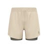 Zeroweight 5in 2in1 Short de running Hommes-gris