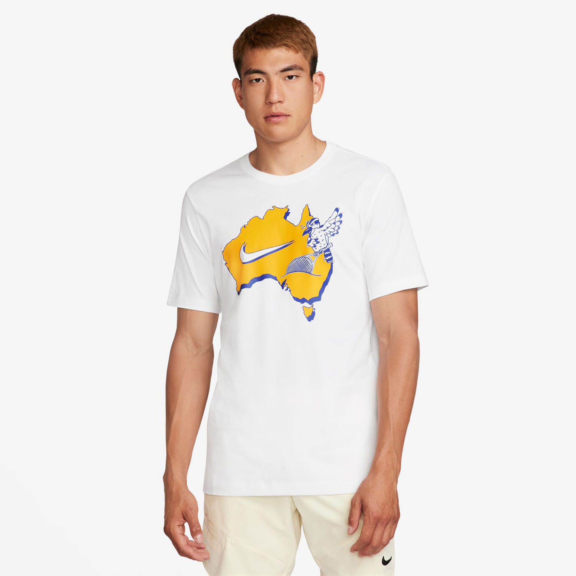 Buy Nike Court T shirt Hommes Blanc Multicouleur online Tennis Point FR