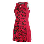 Vêtements JLindeberg JLindeberg Maddy Printed Robe Femmes-Rouge,Noir