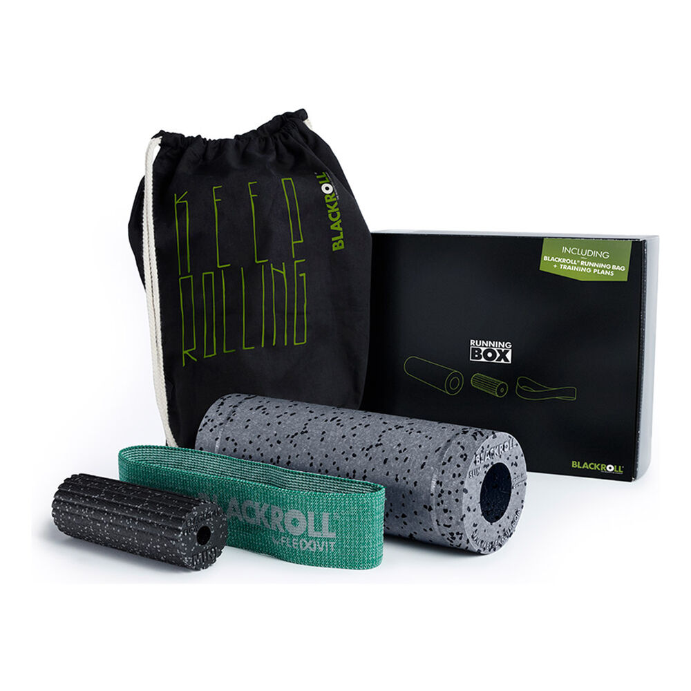 Blackroll Faszientraining Running Box Rouleau De Massage - Noir , Vert