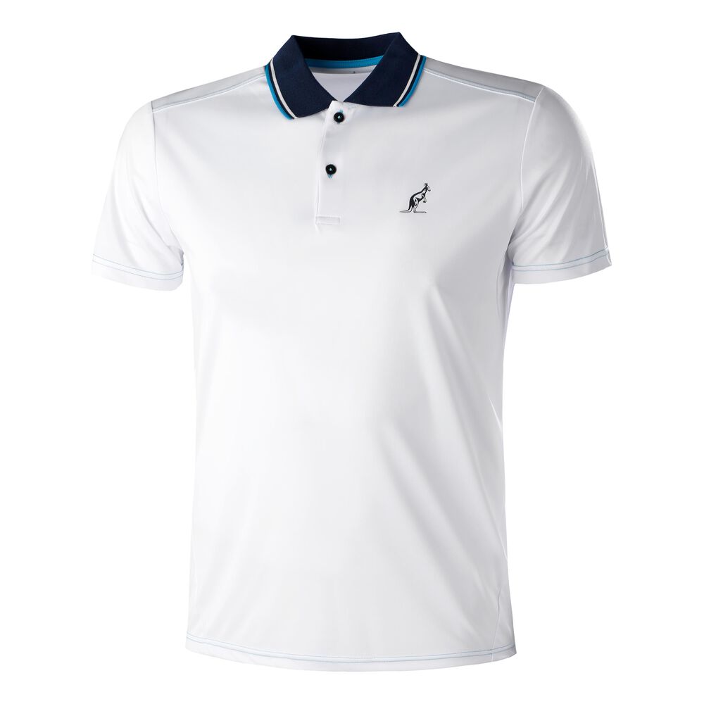 Australian In Ace Polo Hommes - Blanc , Bleu