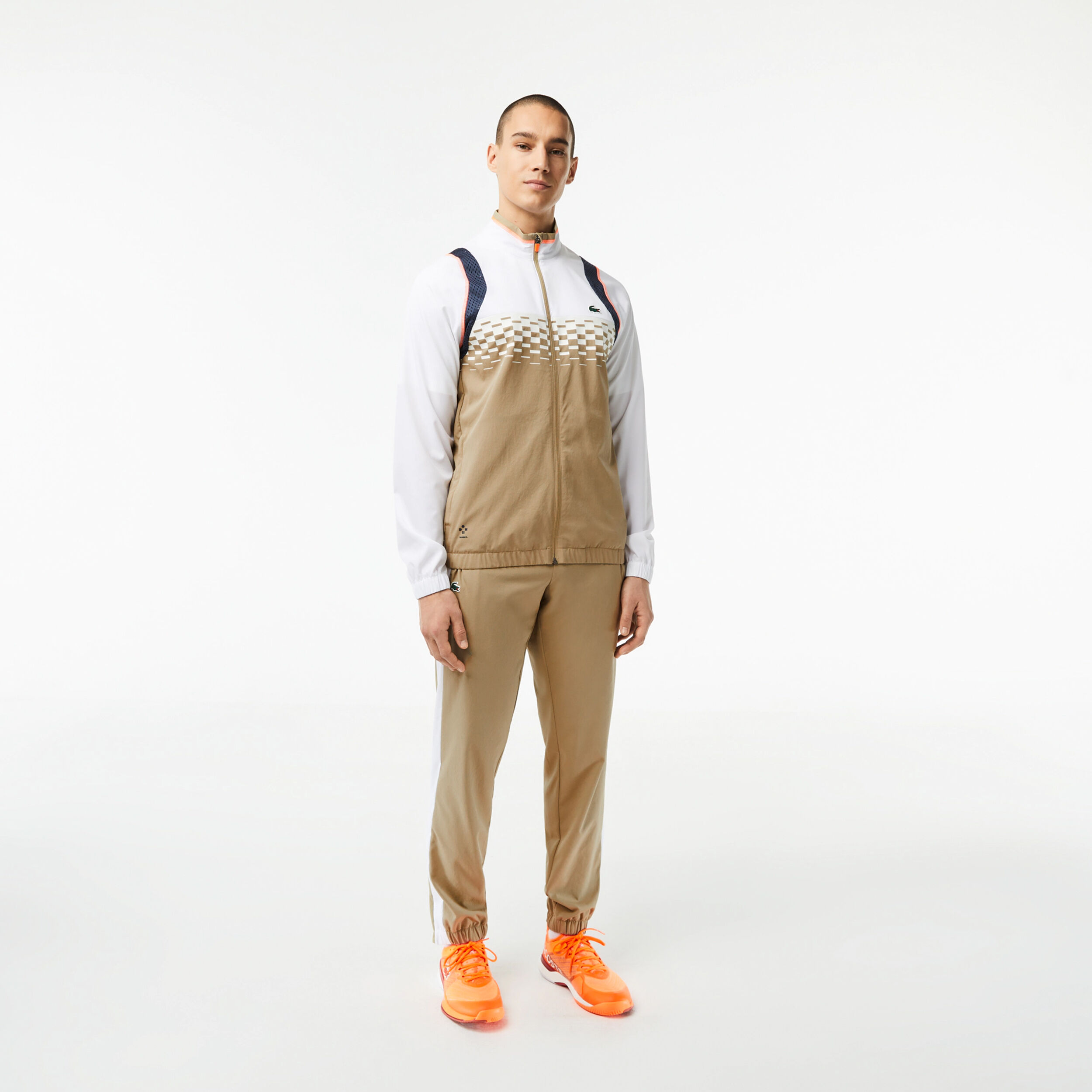 Survetement lacoste beige shop
