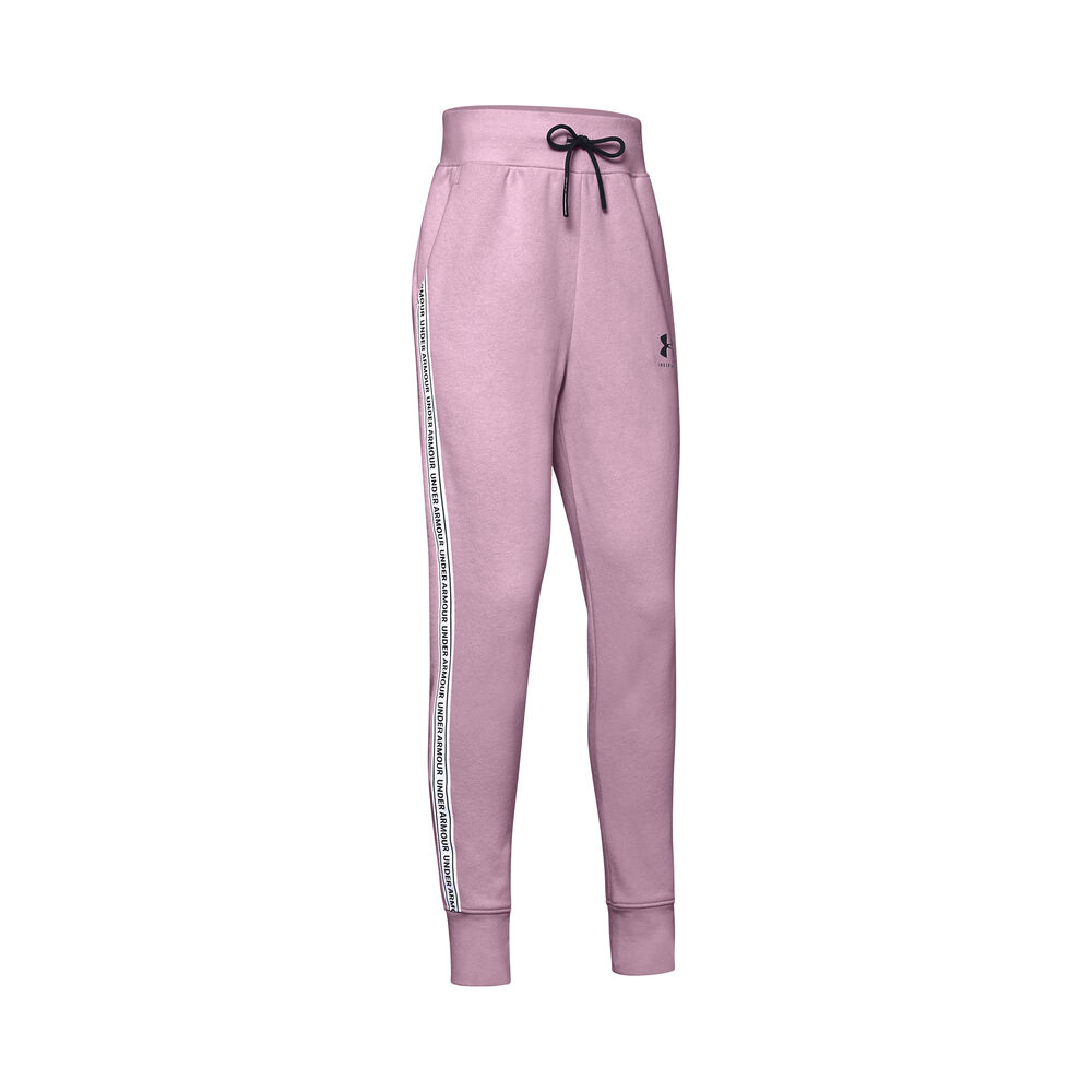 Under Armour Sportstyle Pantalon Survêtement Filles - Rosé, Blanc