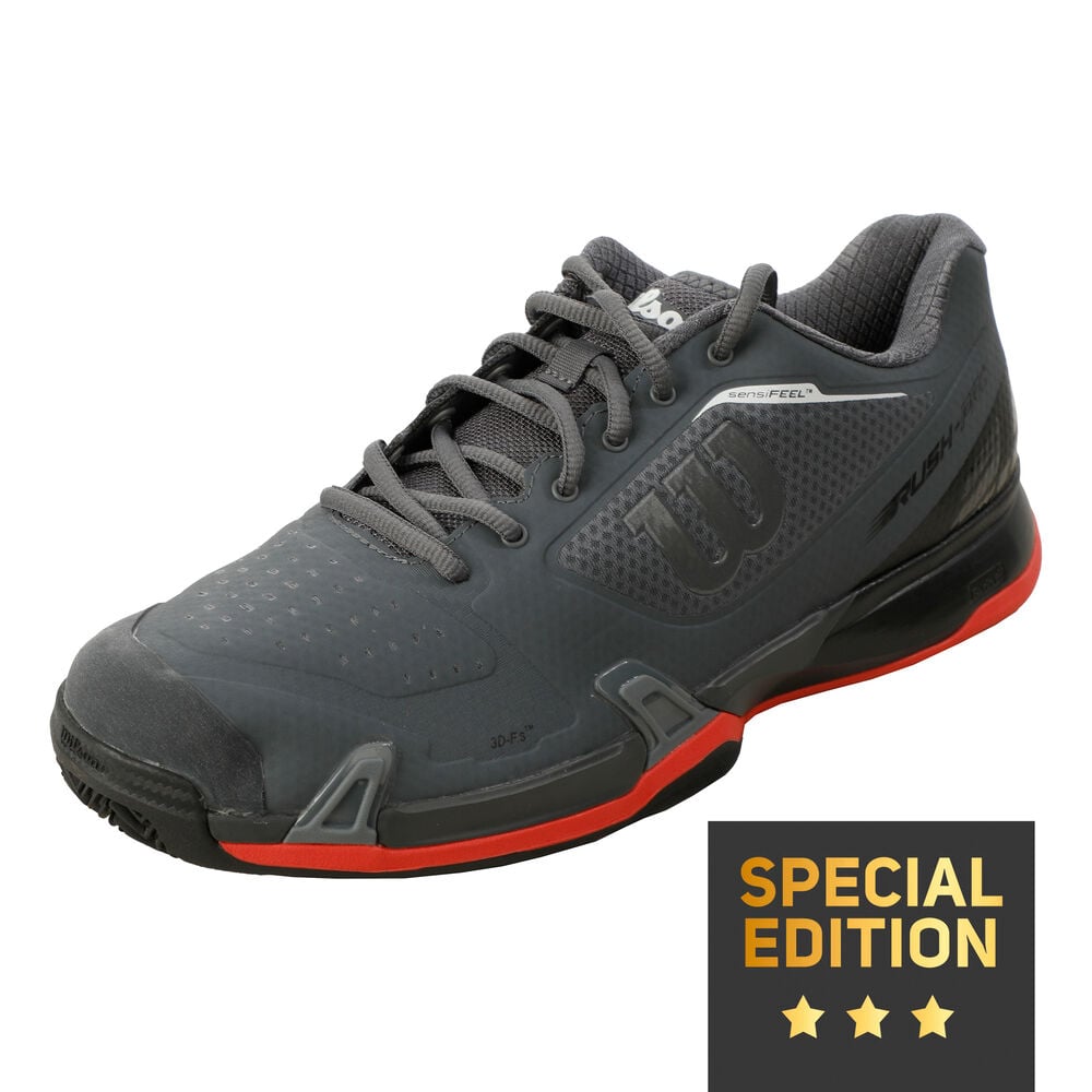 Wilson Rush Pro 2.5 2021 PS Clay Chaussure Terre Battue Edition Spéciale Hommes - Gris Foncé, Orange