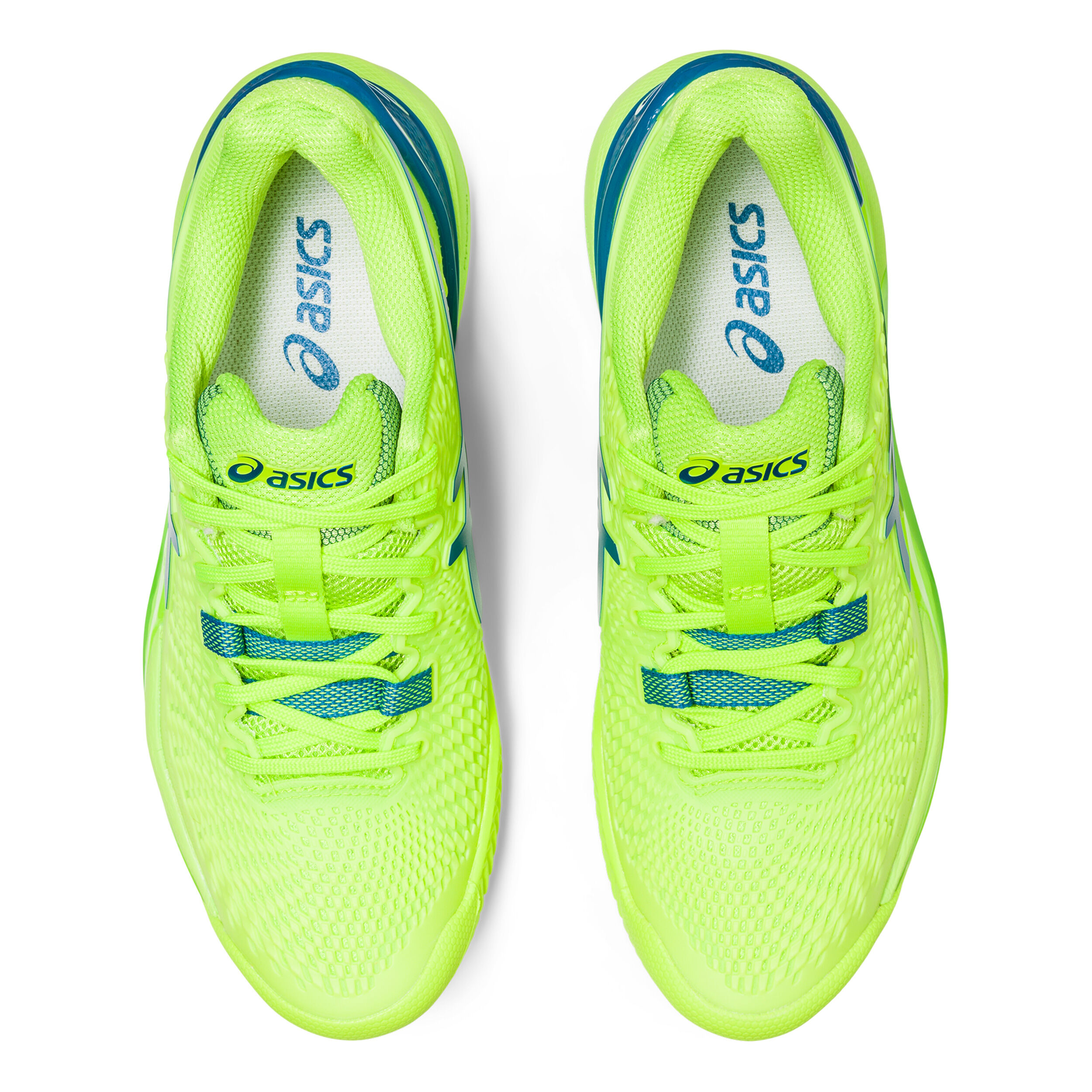 Neon green asics deals
