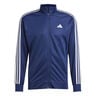 Training Essential 3 Stripes Veste De Survêtement Hommes-Bleu Foncé