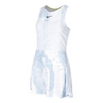 Vêtements Nike Nike Court Dri-Fit Slam Robe Femmes-Blanc,Gris Clair