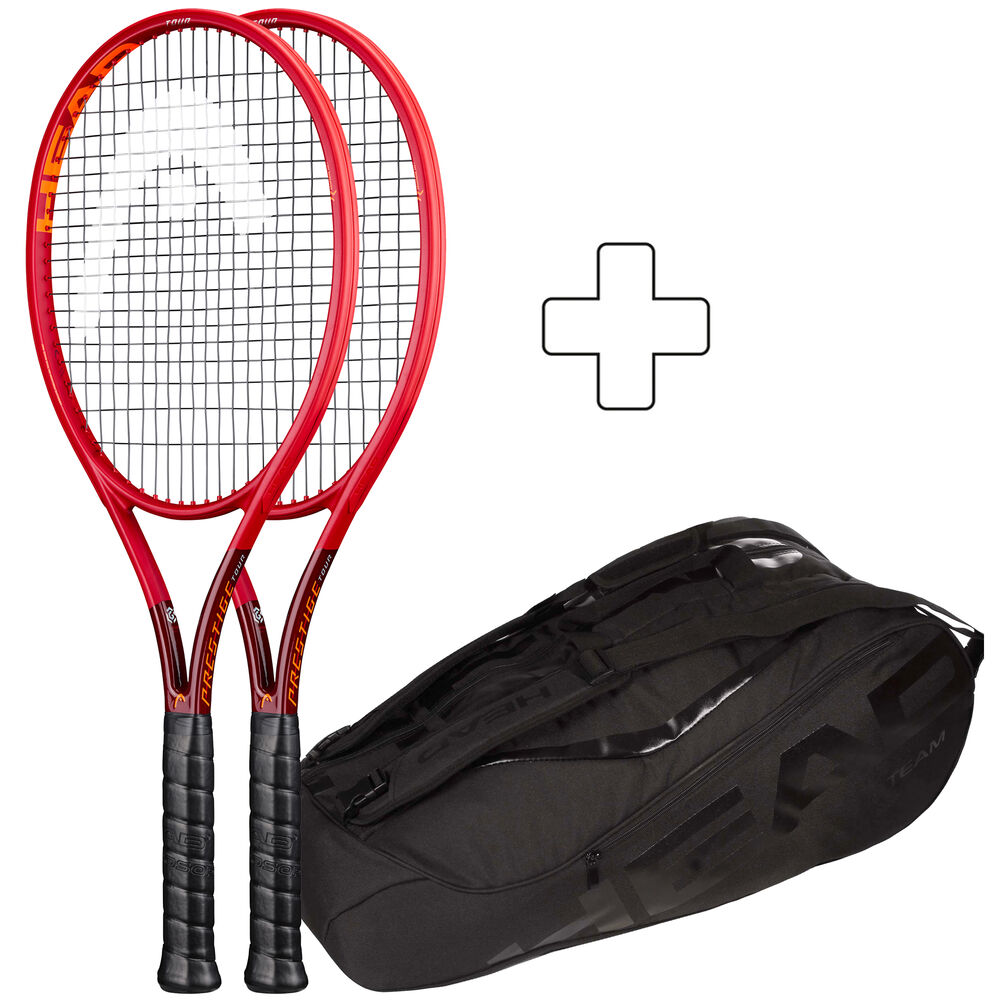 HEAD 2x Prestige Graphene 360+ Tour (+ sac de tennis)