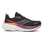Chaussures de running Saucony Saucony Hurricane 25 Chaussure de running avec stabilisateurs Hommes-noir, rouge vin