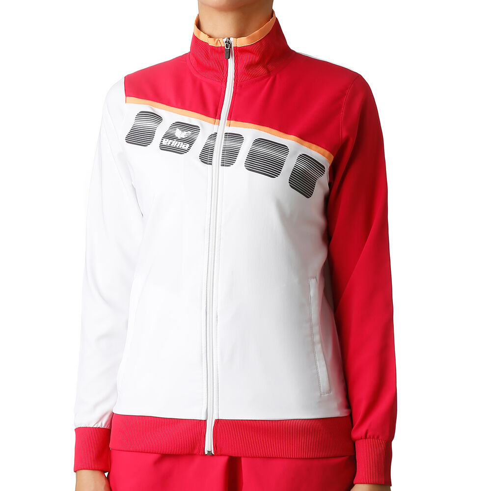 Erima 5-C Veste De Survêtement Femmes - Blanc , Pink