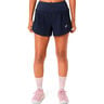 Road 3.5in Short de running Femmes-bleu fonc&eacute;