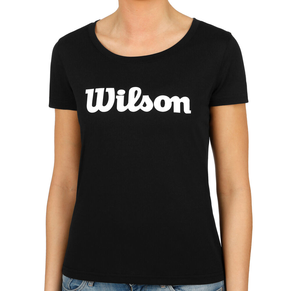Wilson UW II Tech T-shirt Femmes - Noir , Blanc
