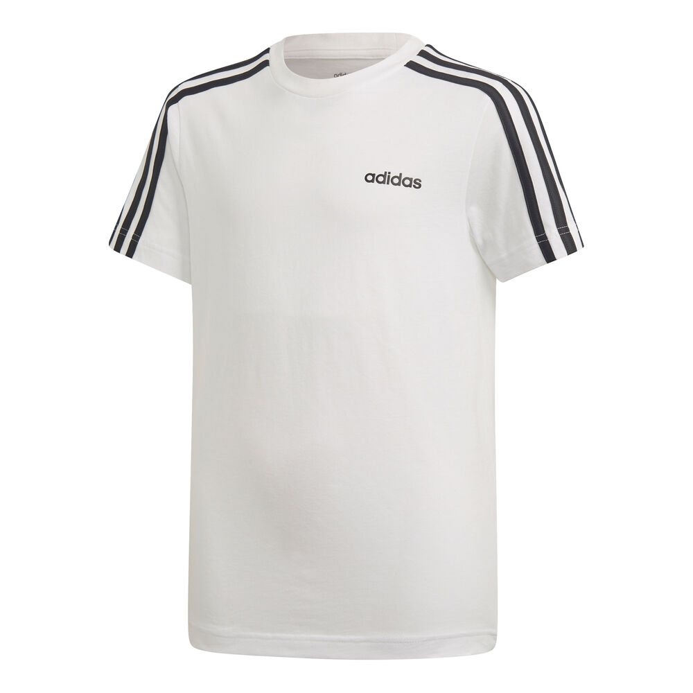 adidas Essentials 3-Stripes T-shirt Garçons - Blanc , Noir