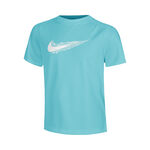 V&ecirc;tements Nike Nike Dri-Fit Multi T-shirt Enfants-Turquoise,Blanc
