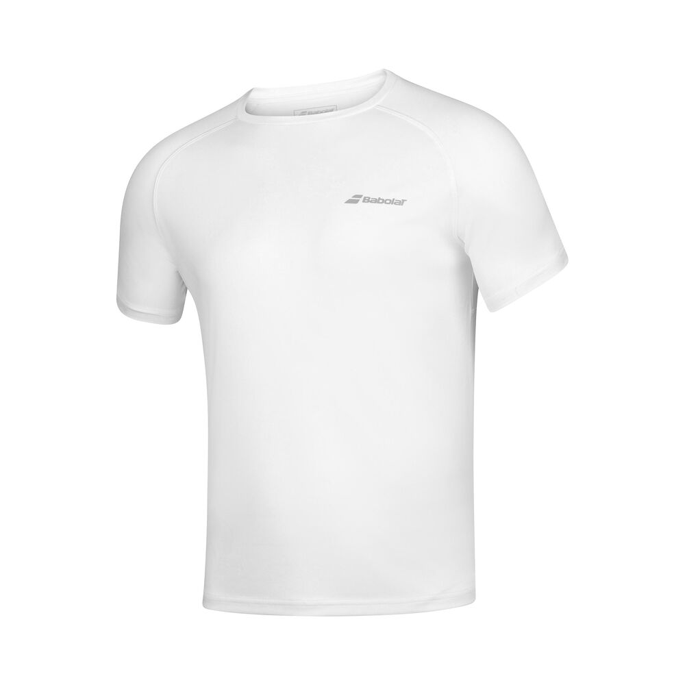 Babolat Play Crew Neck T-shirt Garçons - Blanc , Gris