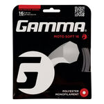 Cordages De Tennis Gamma Moto Soft 12,2m charcoal