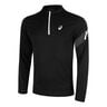 Icon 1/2 Zip Maillot De Course Hommes-Noir