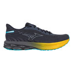 Chaussures de running Mizuno Mizuno Wave Skyrise 6 Chaussure De Running Sans Stabilisateurs Hommes-Gris
