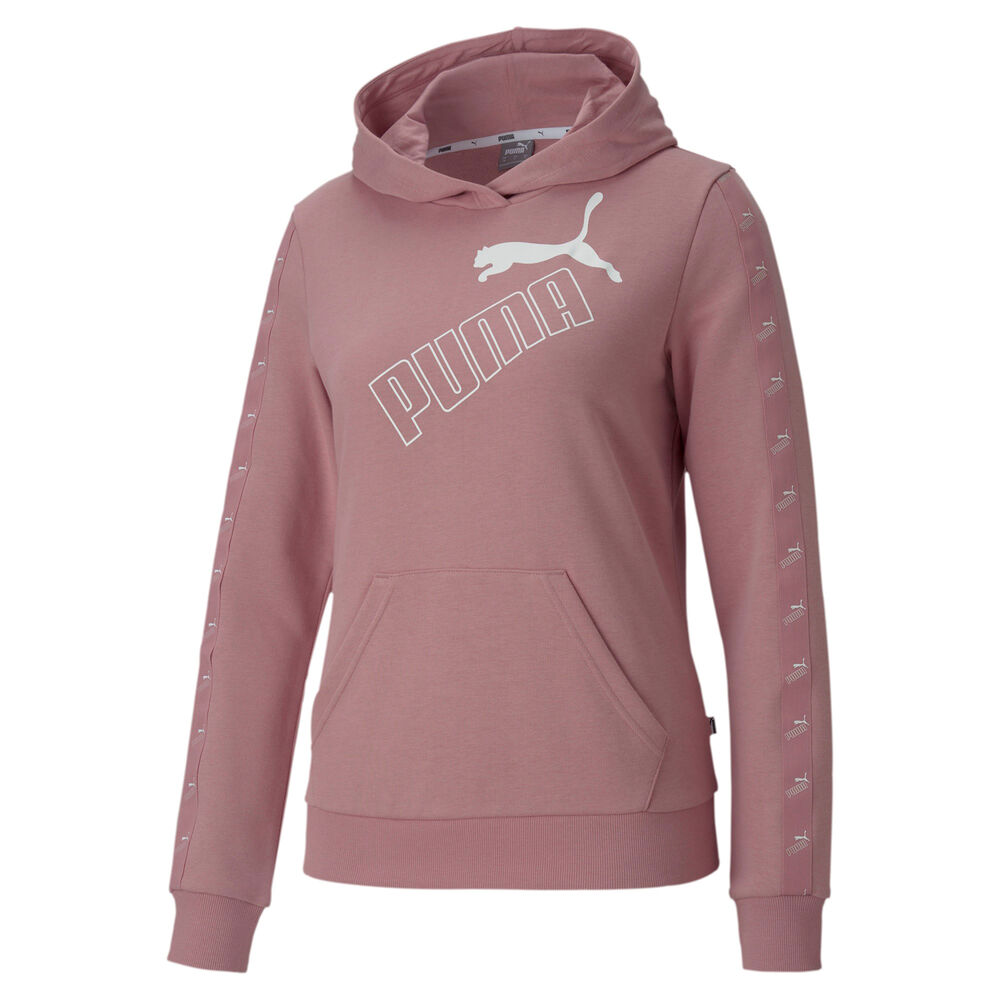 Puma Amplified TR Sweat À Capuche Femmes - Rosé, Blanc