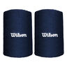Wide Terry Poignet Unisex - bleu foncé, 